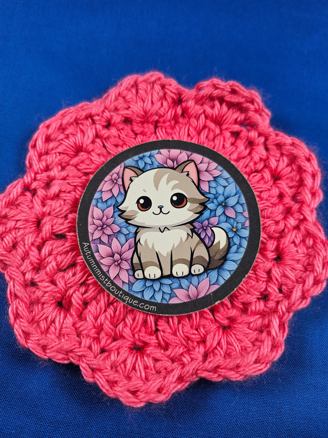 Flowers &amp; Paws Sticker Autumnmist Boutique