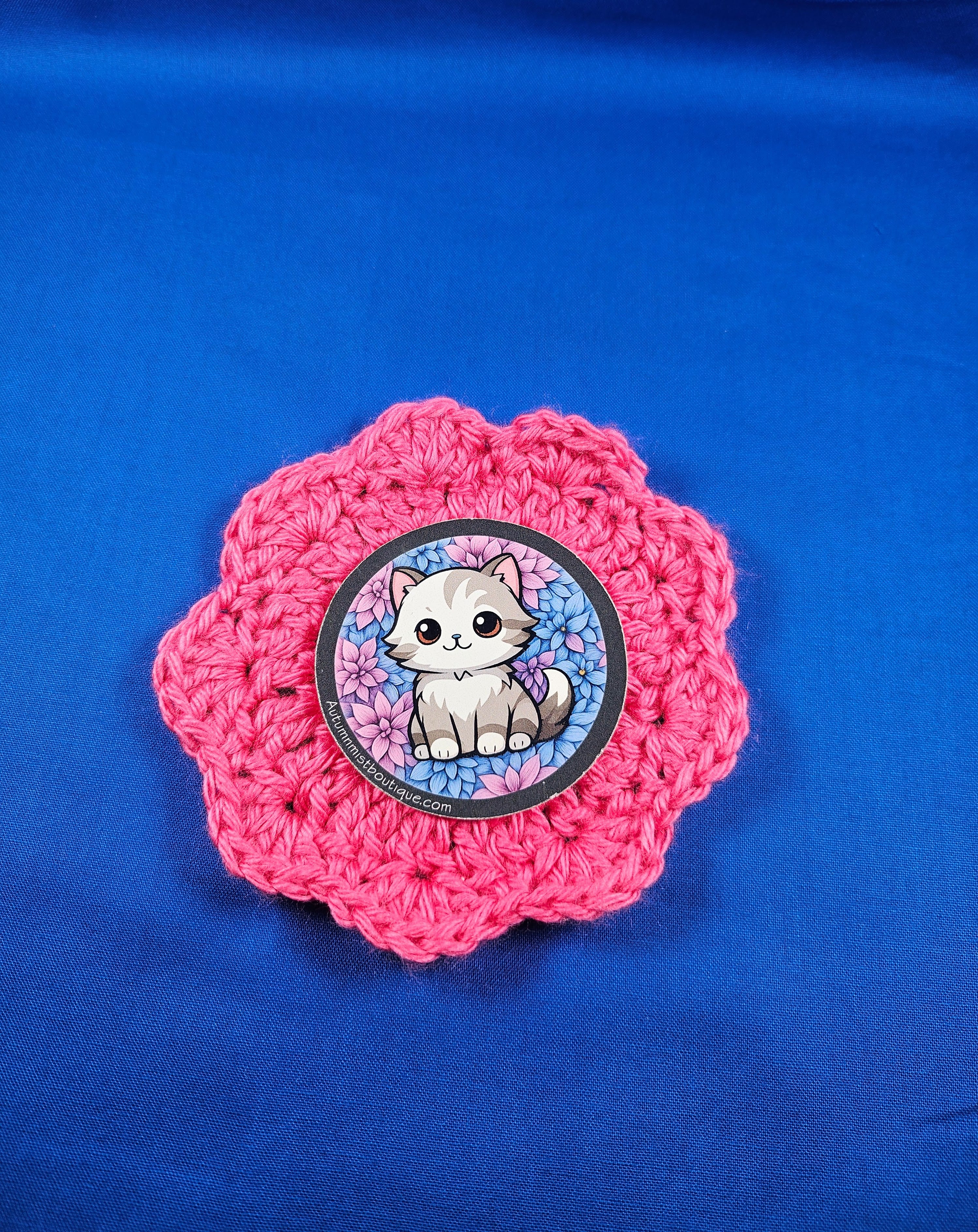 Flowers &amp; Paws Sticker Autumnmist Boutique