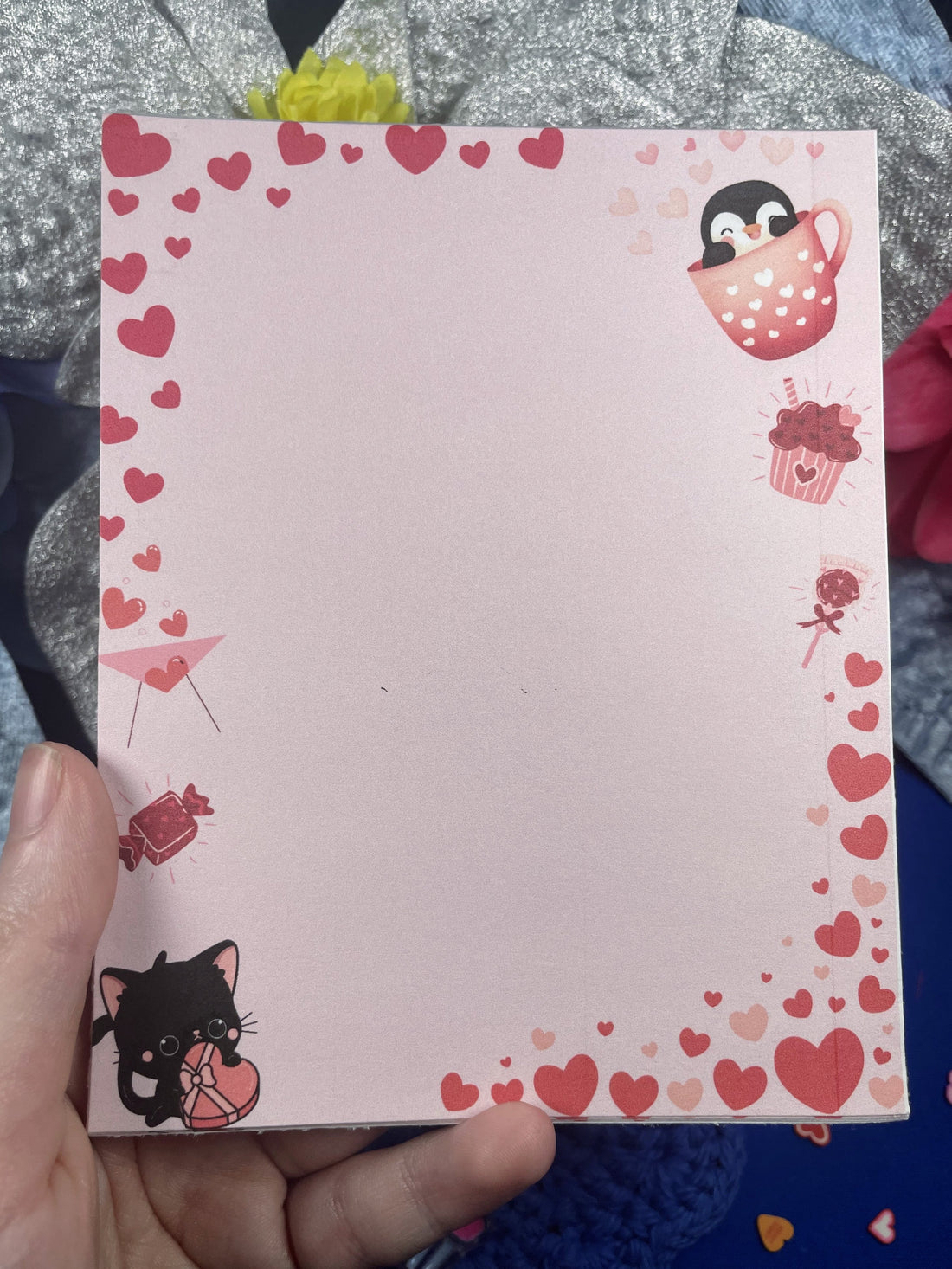 Sweetheart Notepad 4.25" x 5.5" Autumnmist Boutique