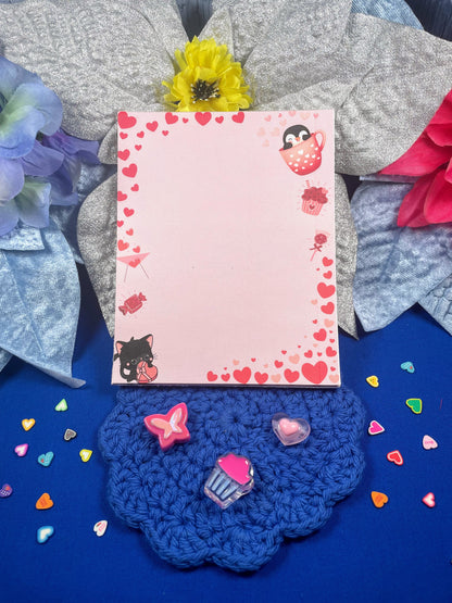 Sweetheart Notepad 4.25" x 5.5" Autumnmist Boutique