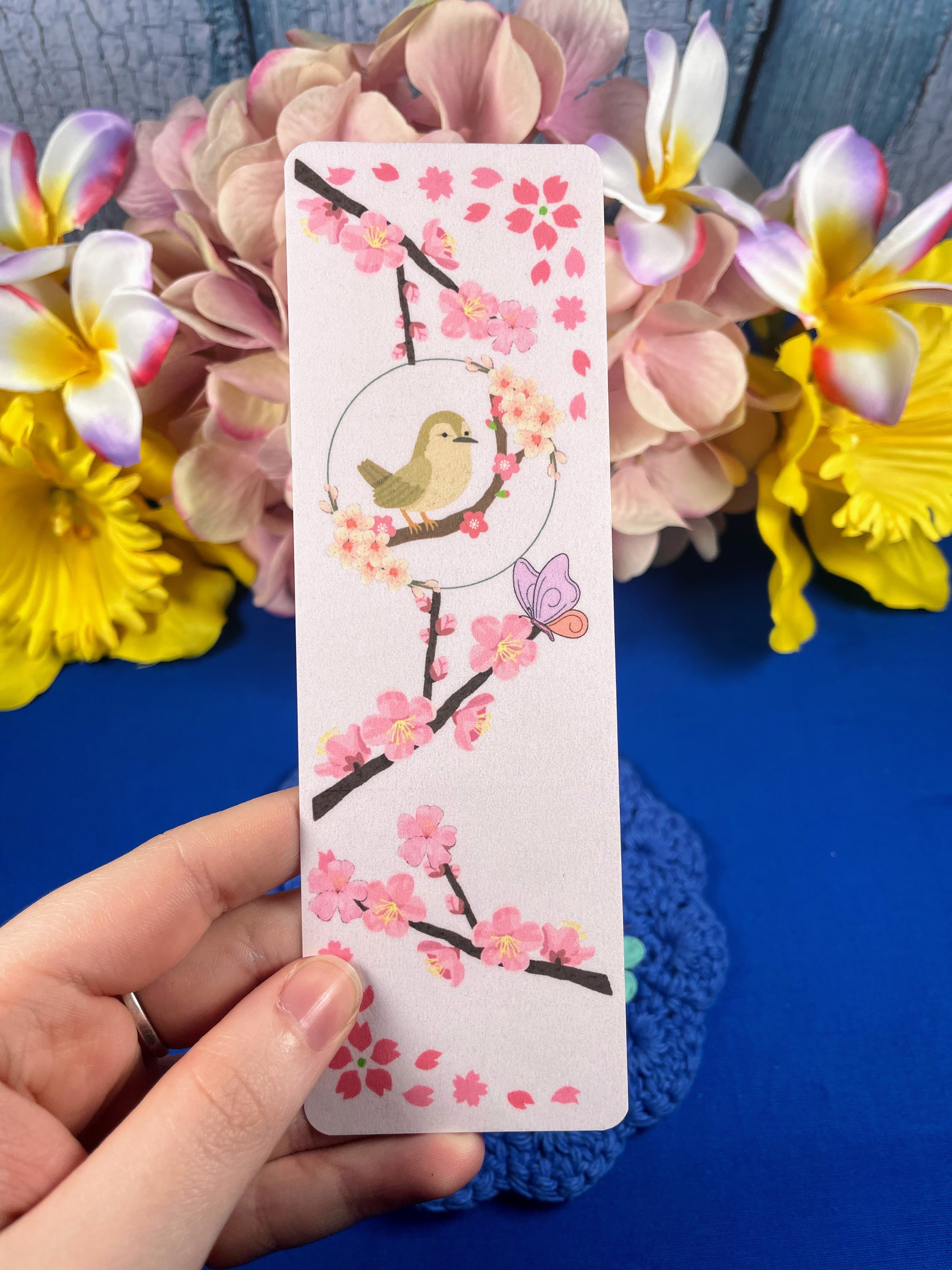 Blossom &amp; Breeze Laminated Bookmark Autumnmist Boutique