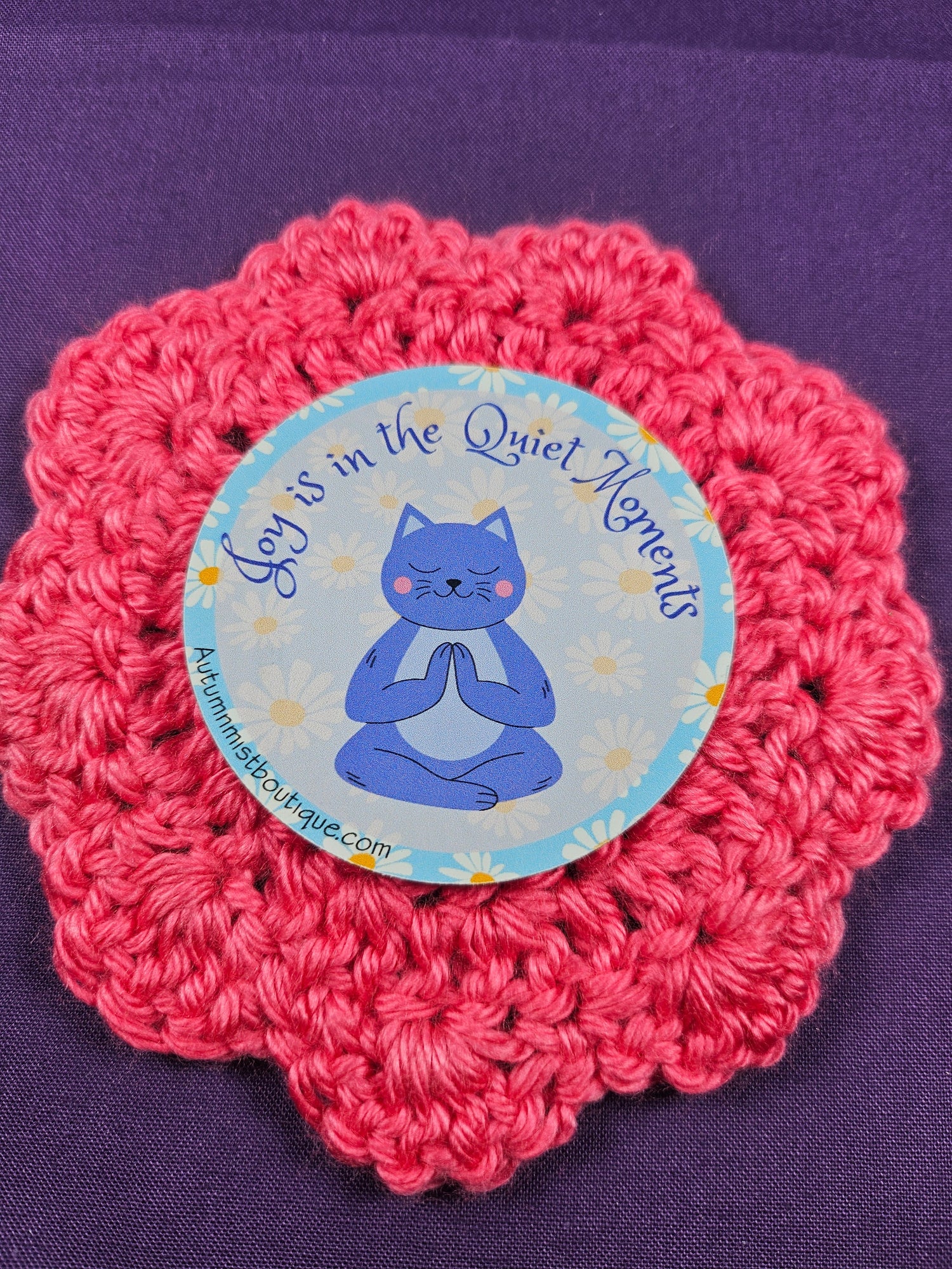 Quiet Moments Cat Sticker Autumnmist Boutique