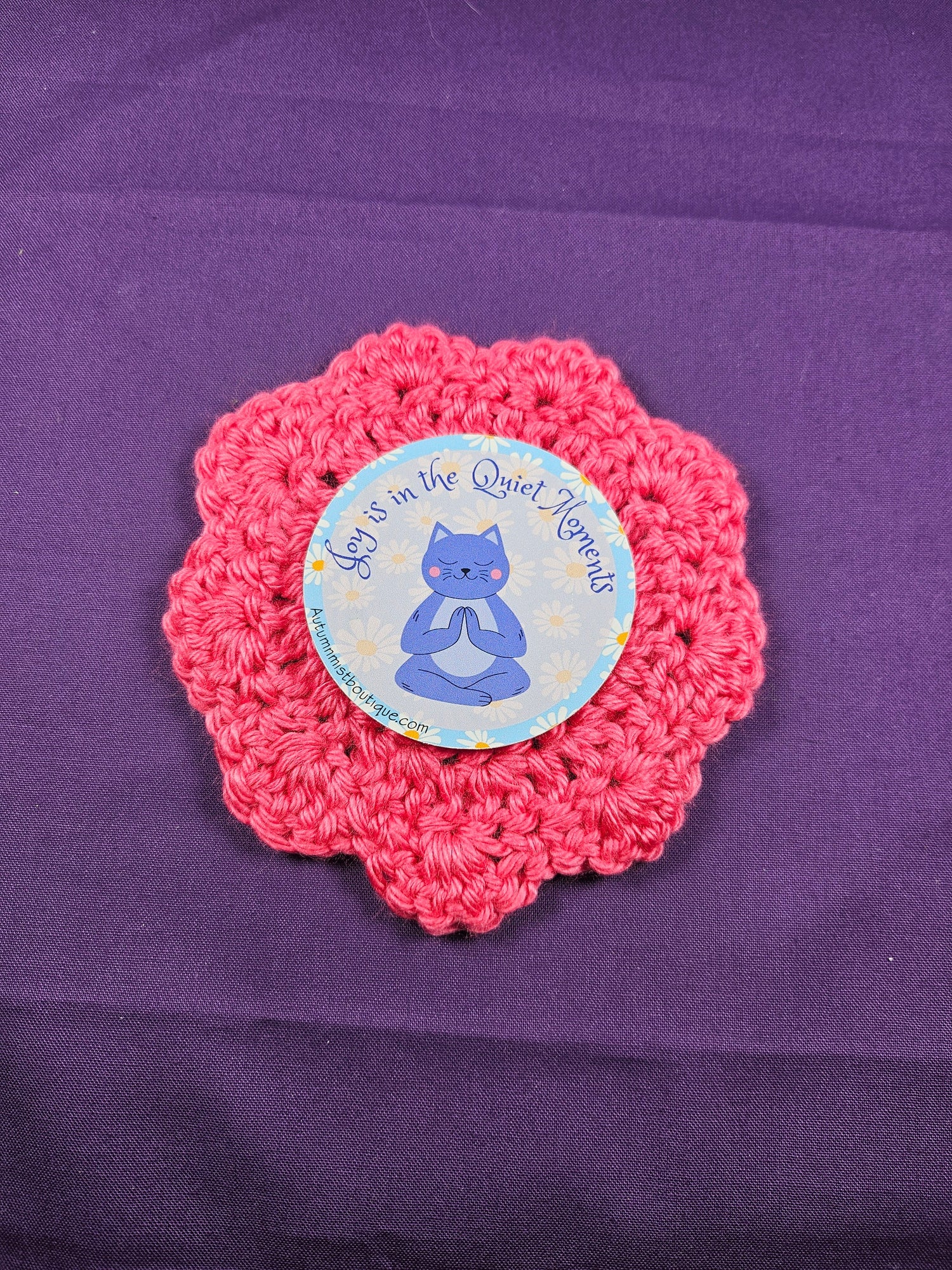 Quiet Moments Cat Sticker Autumnmist Boutique