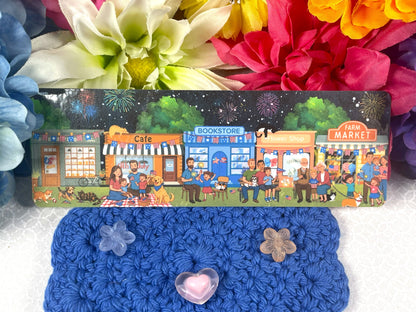 Main Street 4th of July Celebration Laminated Bookmark Autumnmist Boutique