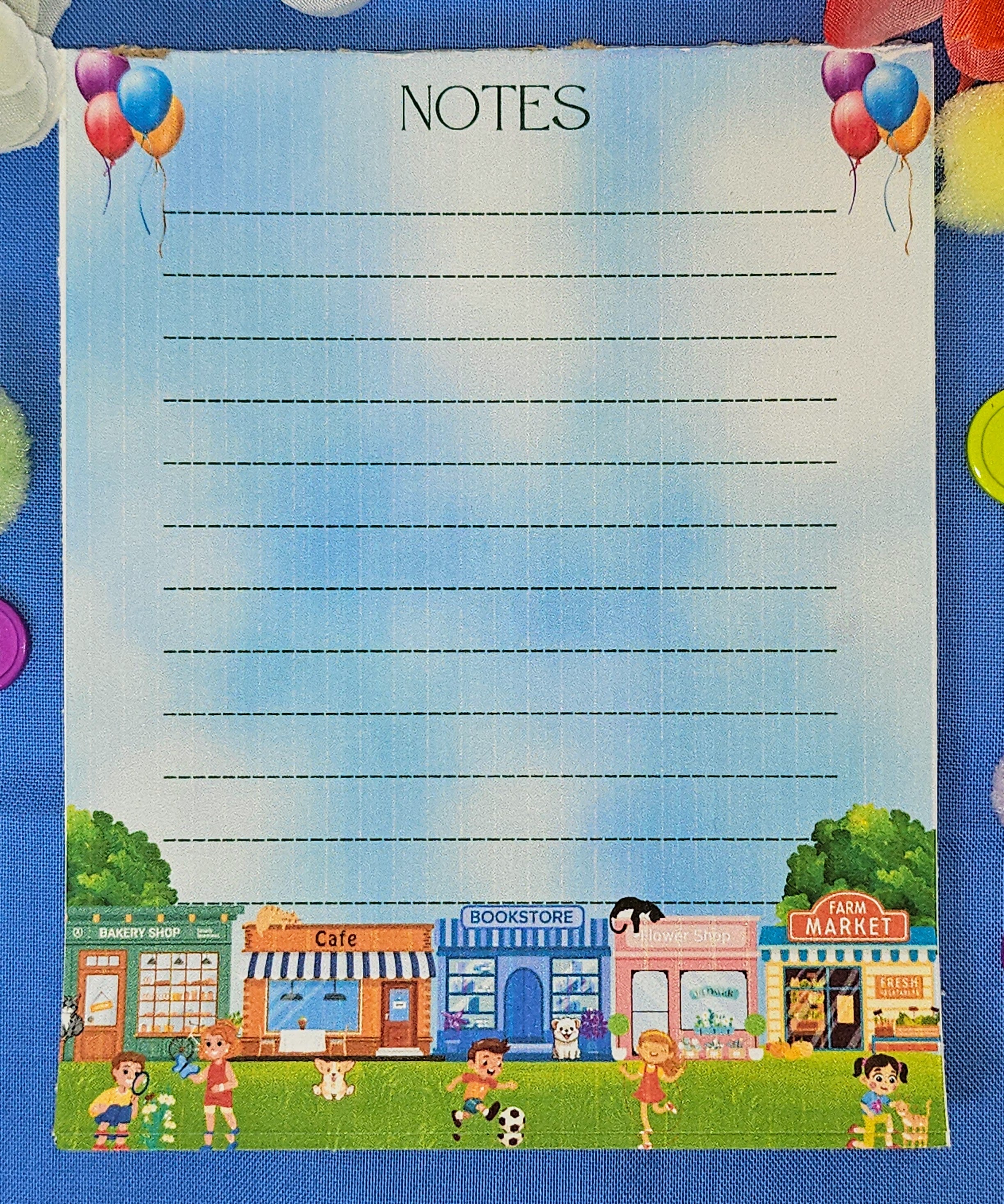 Main Street Summer Edition Notepad