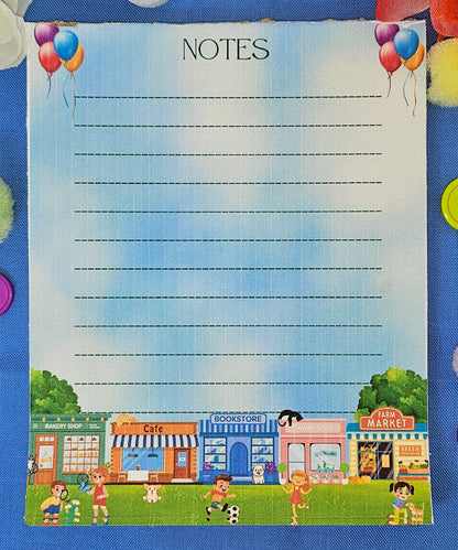 Main Street Summer Edition Notepad