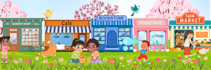 Main Street: Spring Edition Seasonal Bookmark