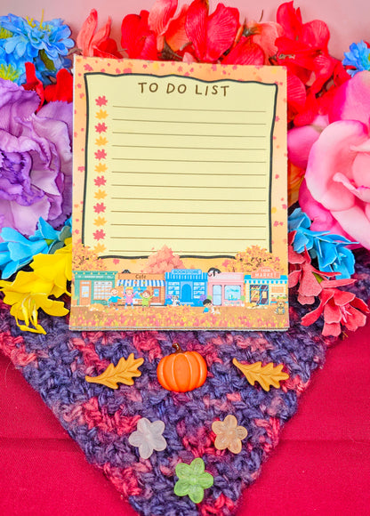 Main Street Autumn Edition Notepad