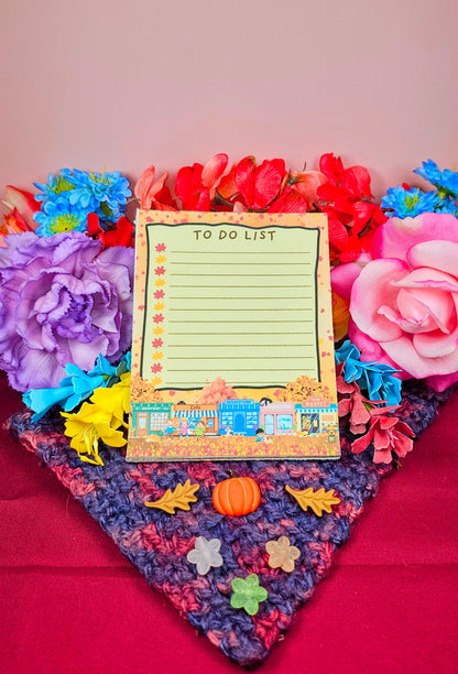 Main Street Autumn Edition Notepad