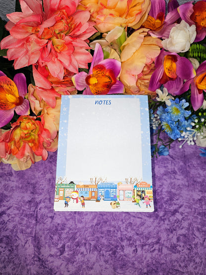 Main Street Winter Edition Notepad