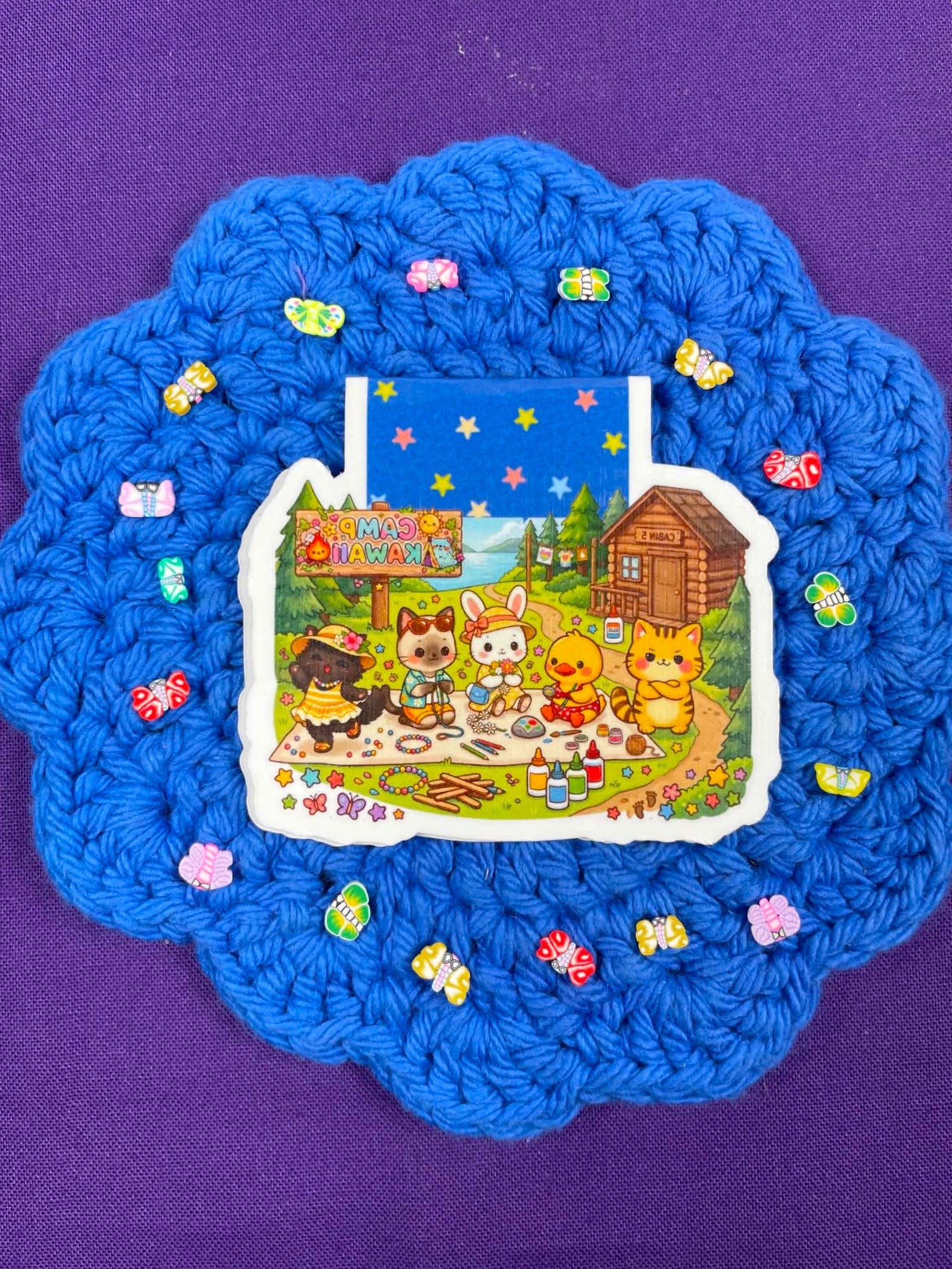Camp Kawaii Arts &amp; Crafts Magnetic Bookmark Autumnmist Boutique