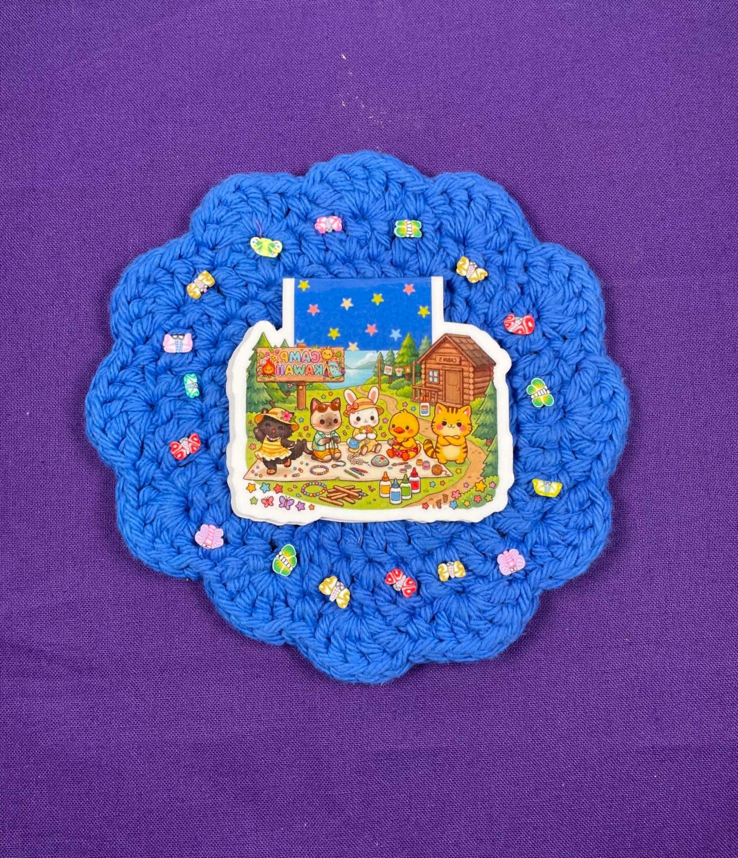 Camp Kawaii Arts &amp; Crafts Magnetic Bookmark Autumnmist Boutique