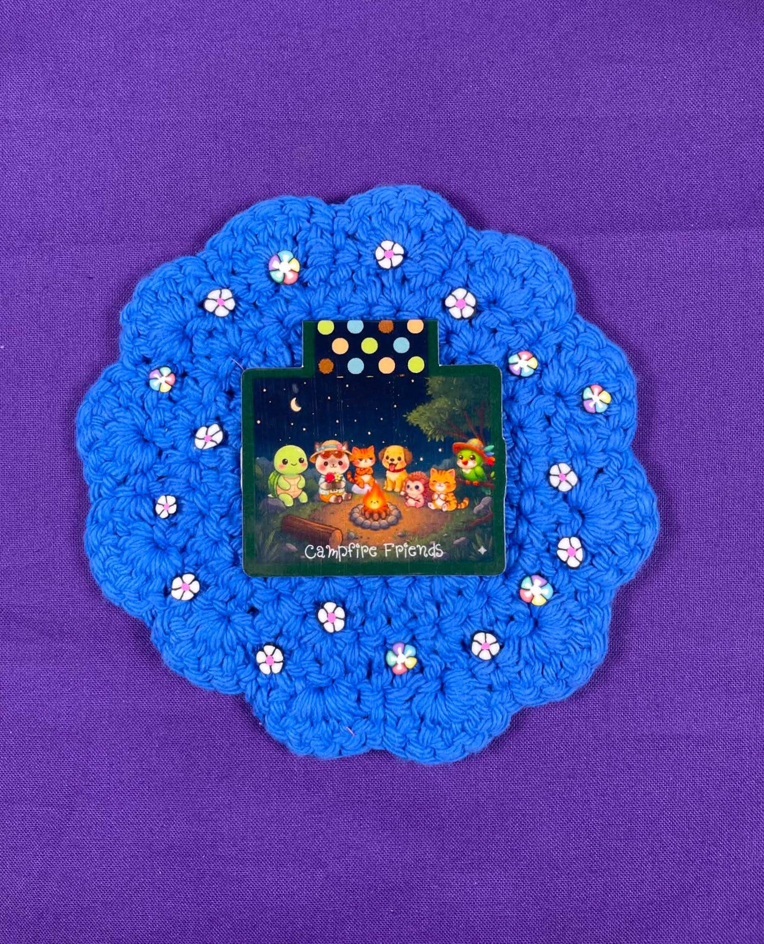 Camp Kawaii Starlight Campfire Magnetic Bookmark Autumnmist Boutique