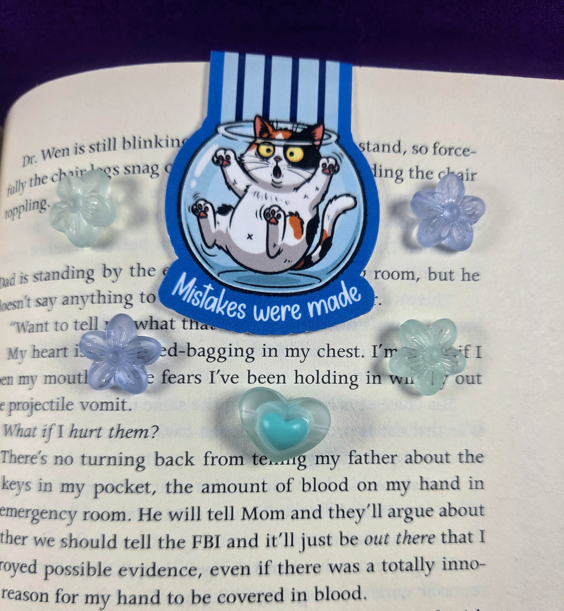 Mistakes were Made Magnetic Bookmark Autumnmist Boutique
