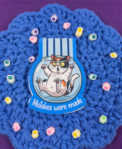 Mistakes were Made Magnetic Bookmark Autumnmist Boutique