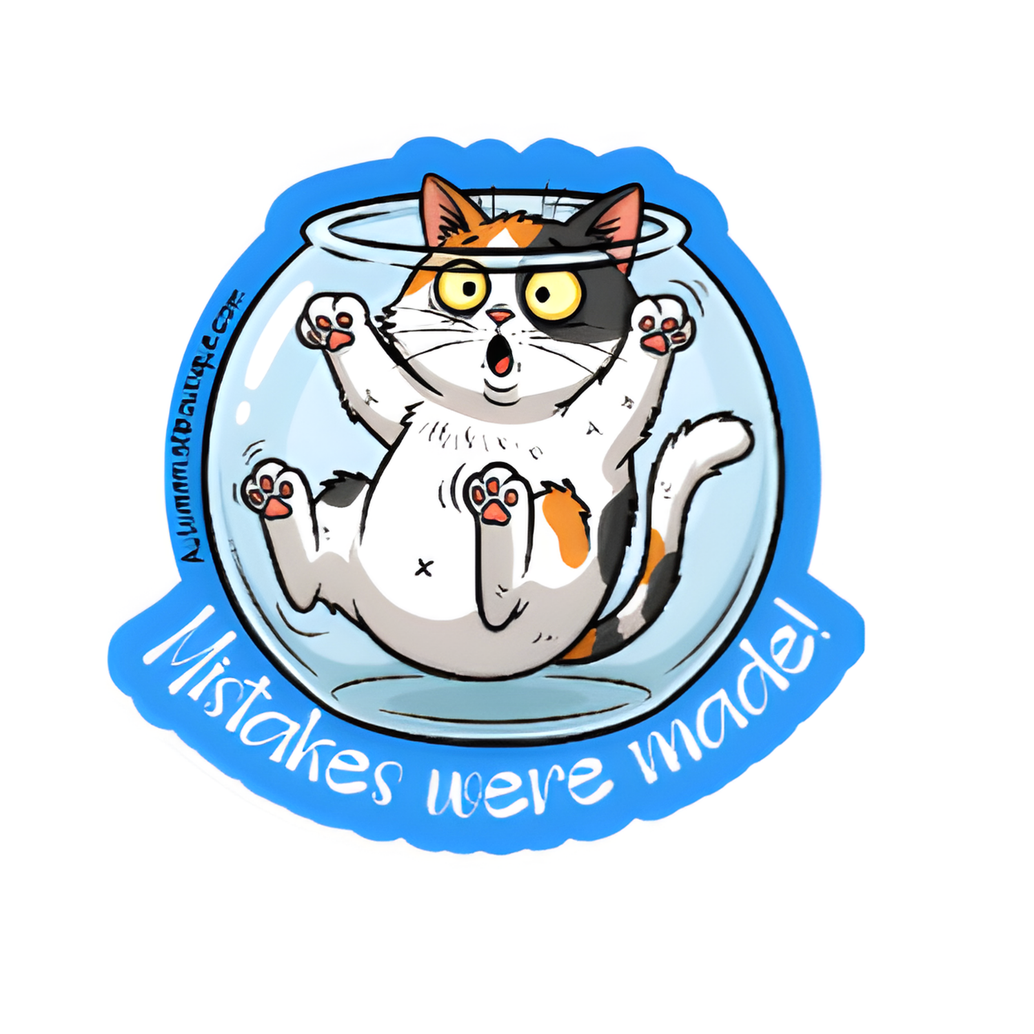 Mistakes were Made Vinyl Sticker Autumnmist Boutique