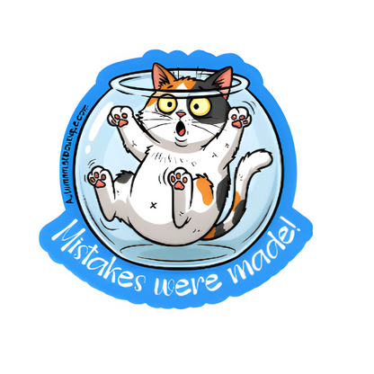 Mistakes were Made Vinyl Sticker Autumnmist Boutique