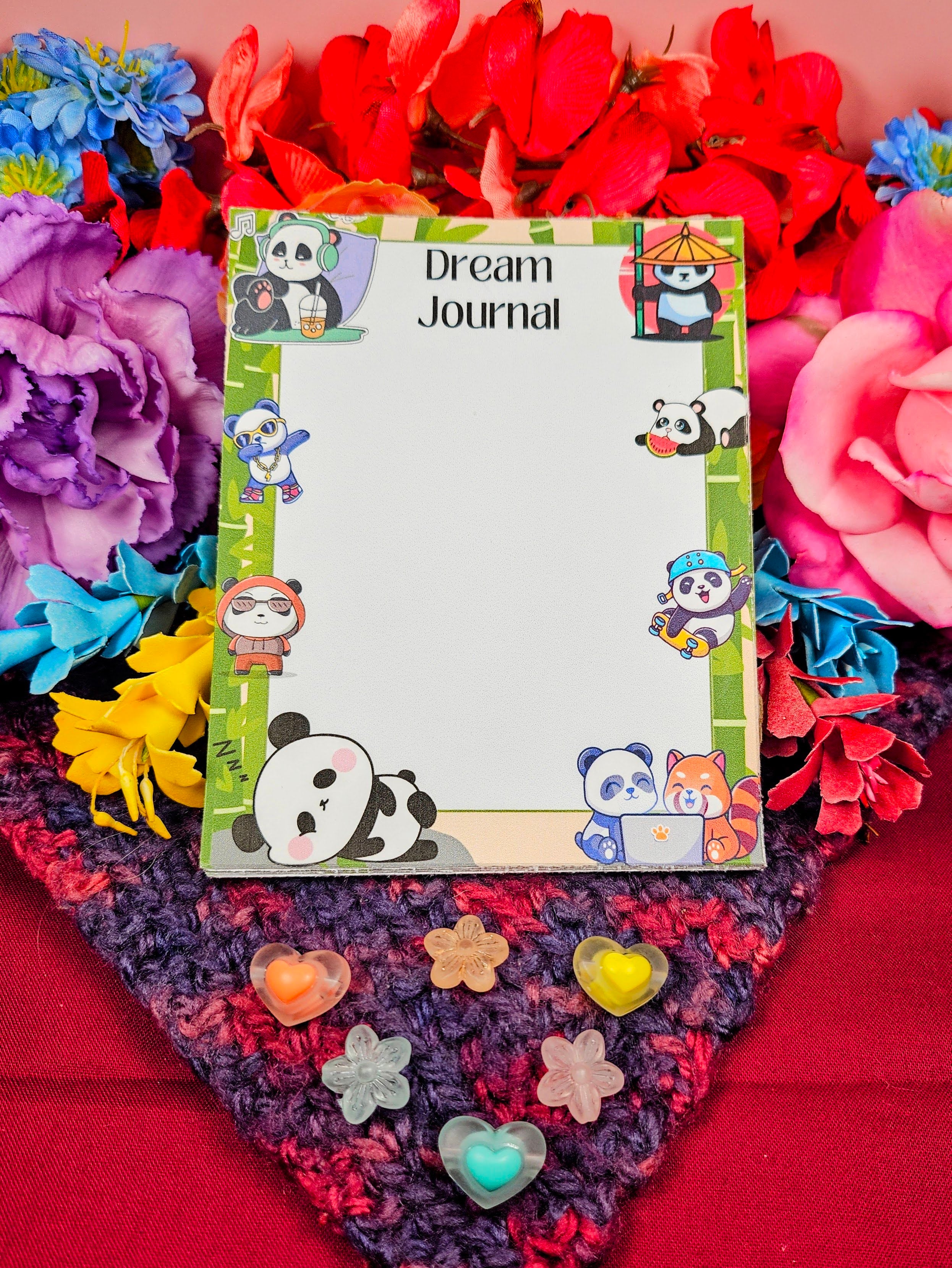 Panda Dream Journal Notepad