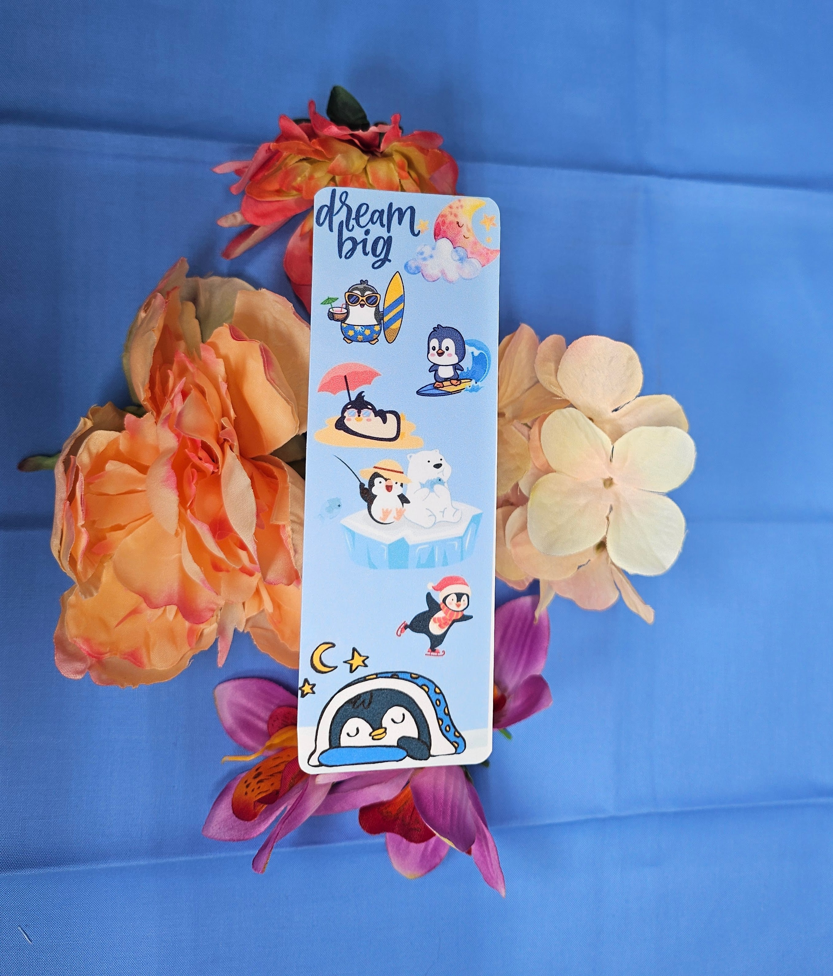 Penguin Adventures Bookmark