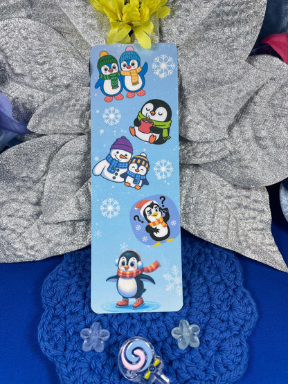 Flippers &amp; Frosty Laminated Bookmark Autumnmist Boutique