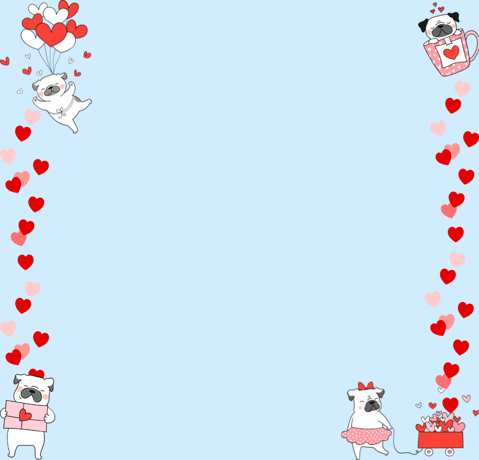 Pug Love Sticky Notes 3" x 3" Autumnmist Boutique