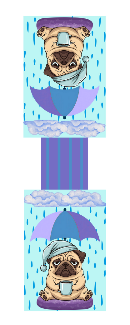 Rainy Dog Magnetic Bookmark Autumnmist Boutique