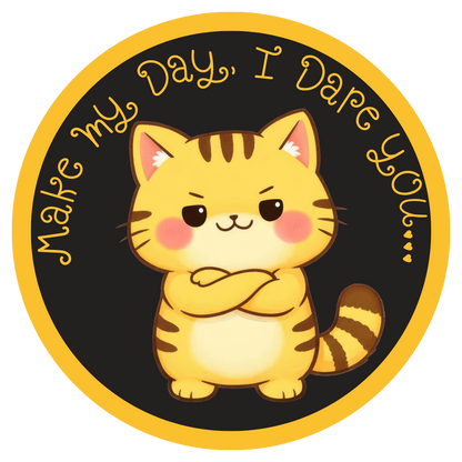 Make My Day Vinyl Sticker Autumnmist Boutique