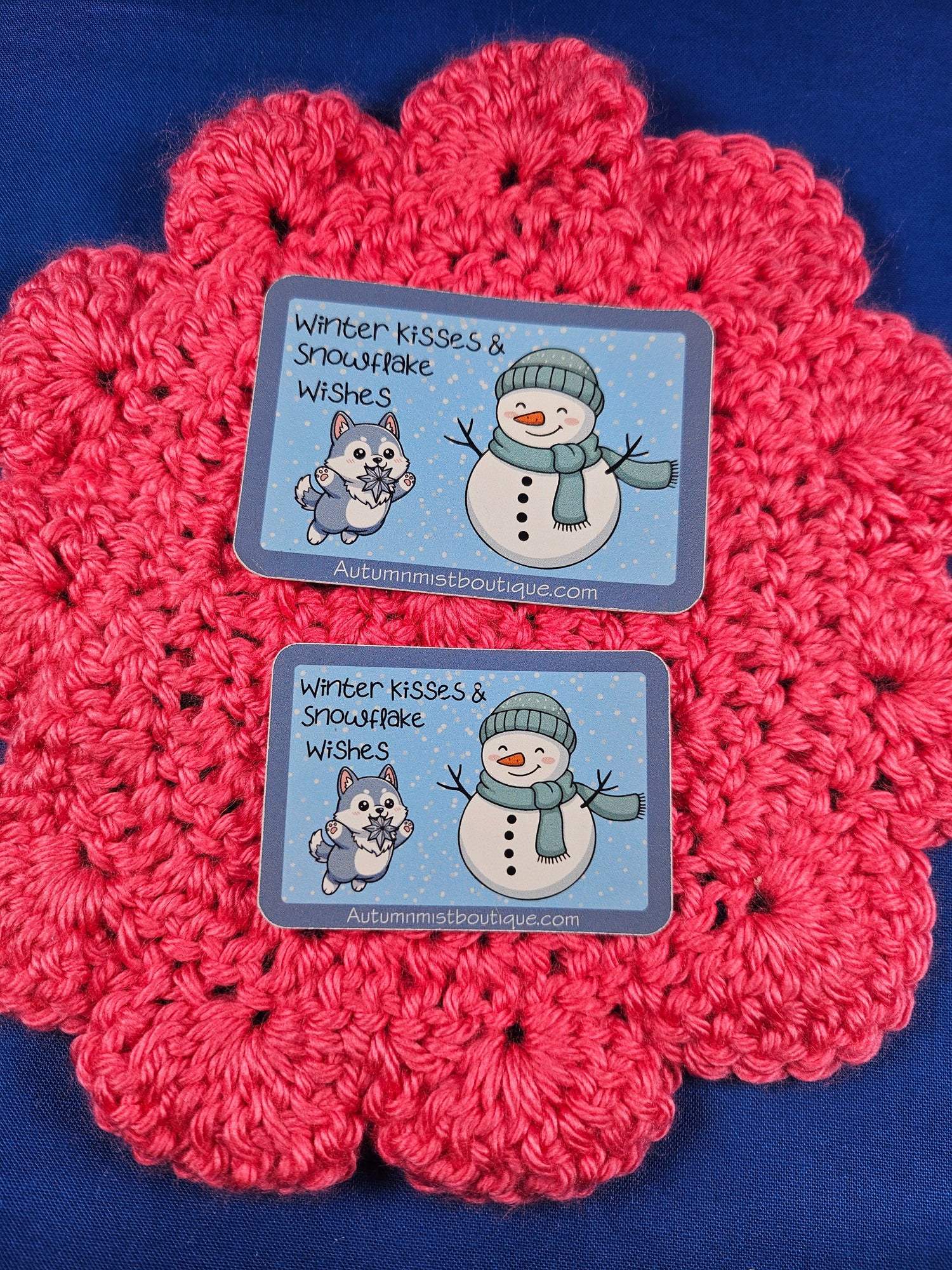 Winter Kisses Sticker Autumnmist Boutique
