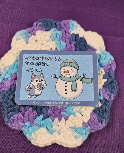 Winter Kisses Sticker Autumnmist Boutique