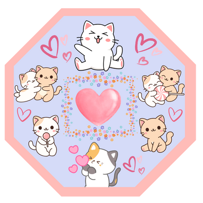 Sweet Paws Parade Vinyl Sticker Autumnmist Boutique