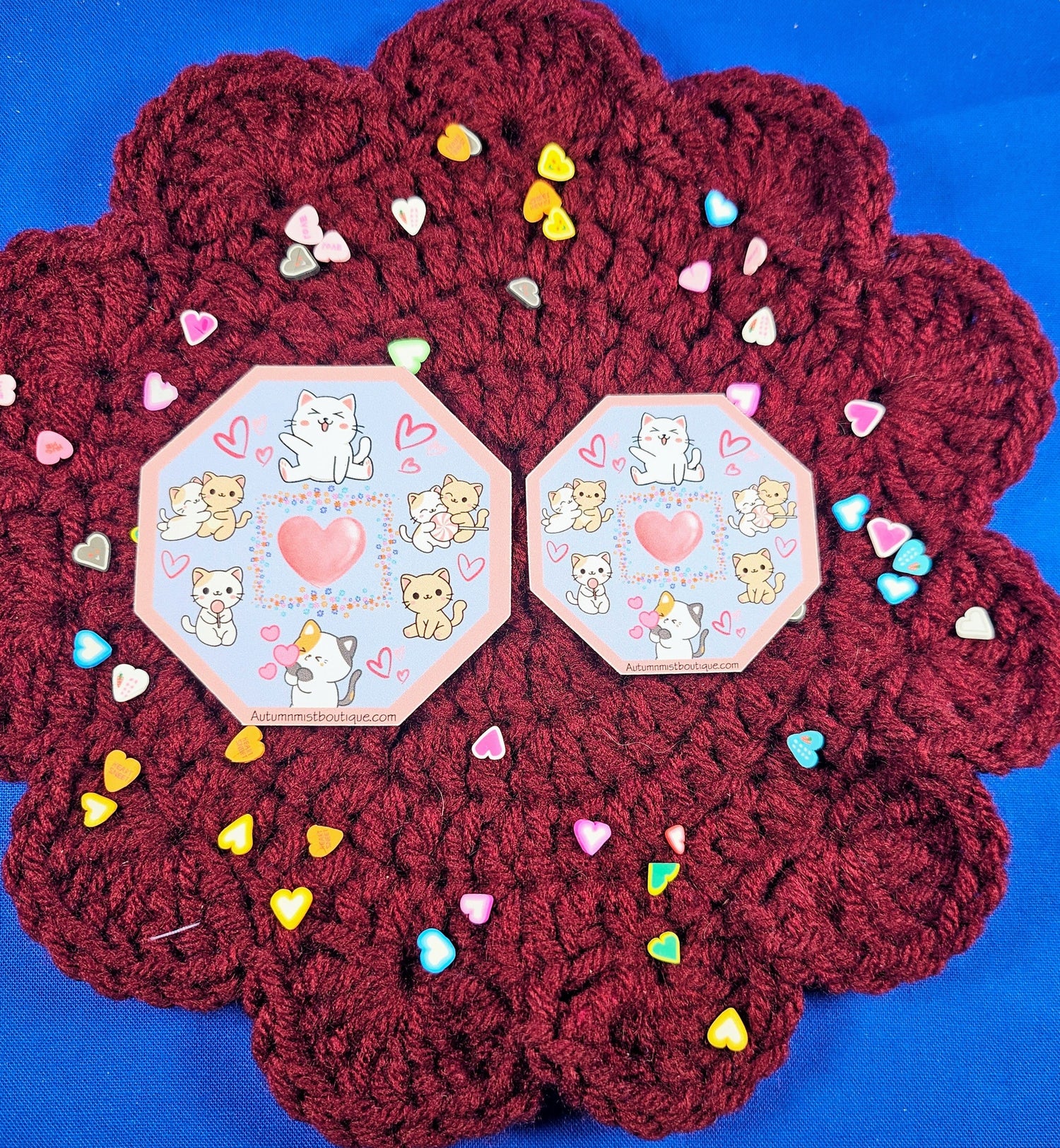 Sweet Paws Parade Vinyl Sticker Autumnmist Boutique