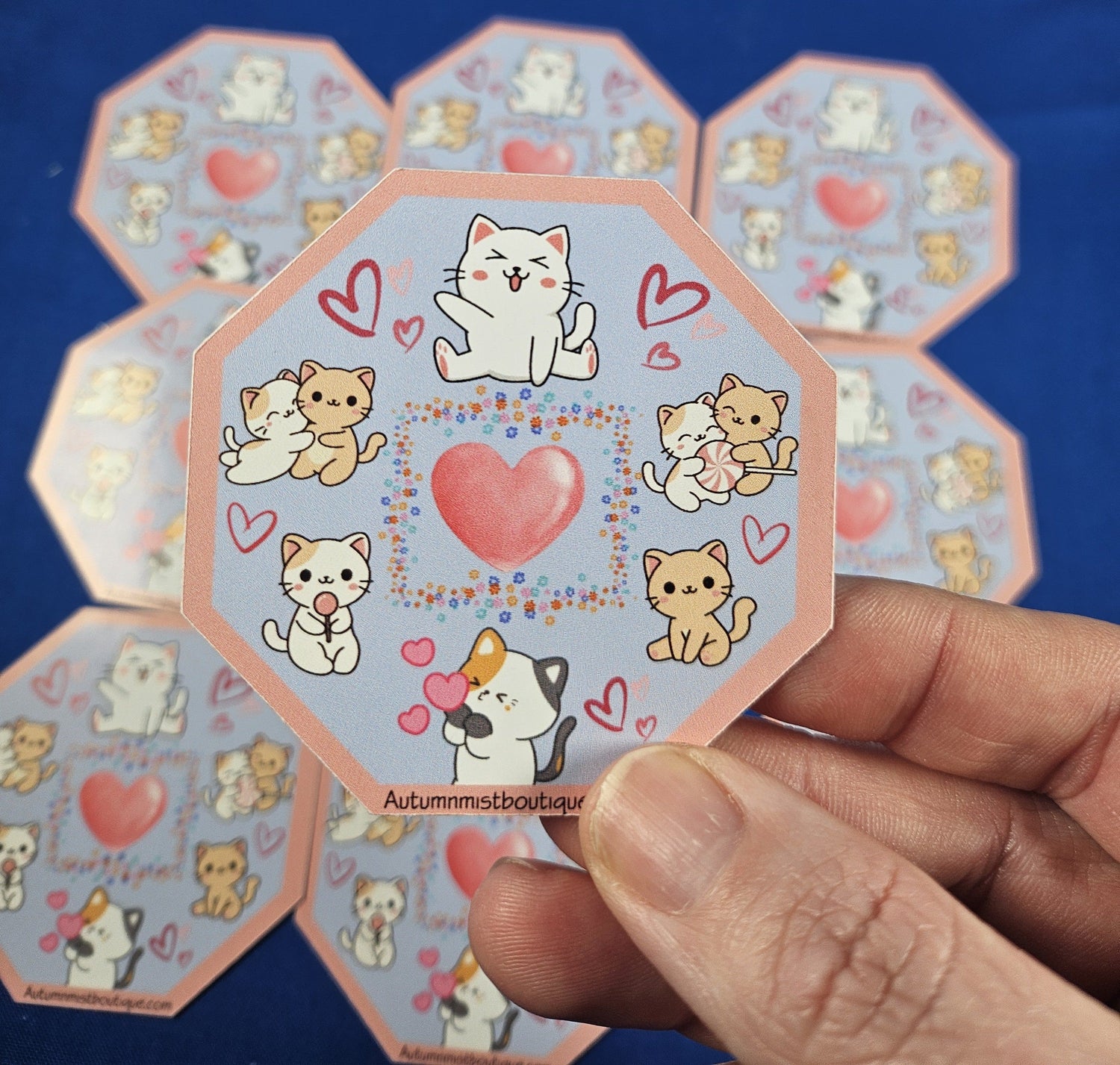 Sweet Paws Parade Vinyl Sticker Autumnmist Boutique