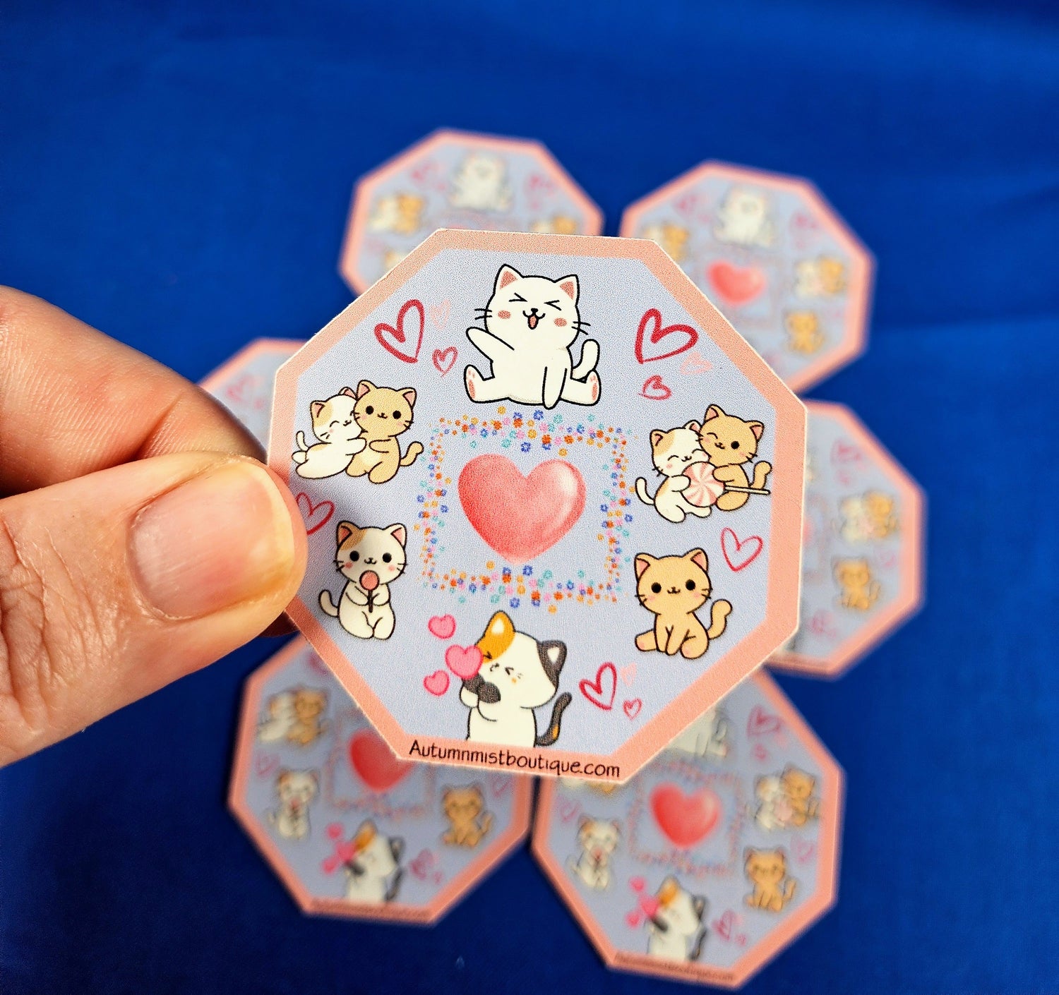 Sweet Paws Parade Vinyl Sticker Autumnmist Boutique