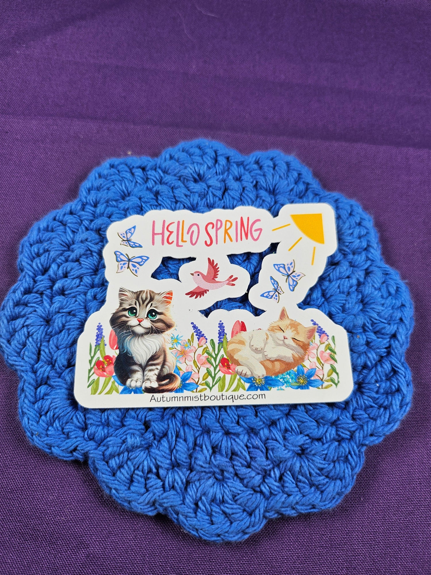 Hello Spring Sticker Autumnmist Boutique
