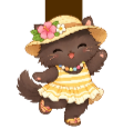 Sun-Kissed Dancing Cat Magnetic Bookmark Autumnmist Boutique