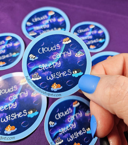 Sleepy Wishes Sticker Autumnmist Boutique