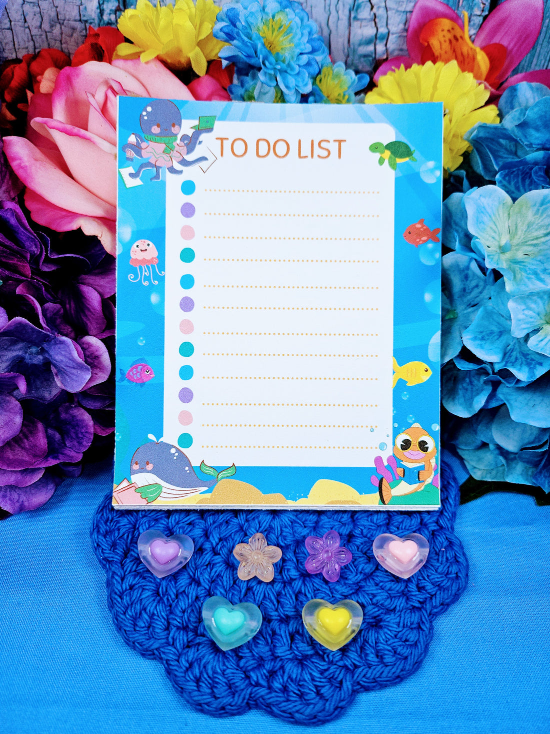 Underwater Reading Notepad