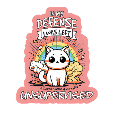 Unsupervised Chaos Vinyl Sticker Autumnmist Boutique