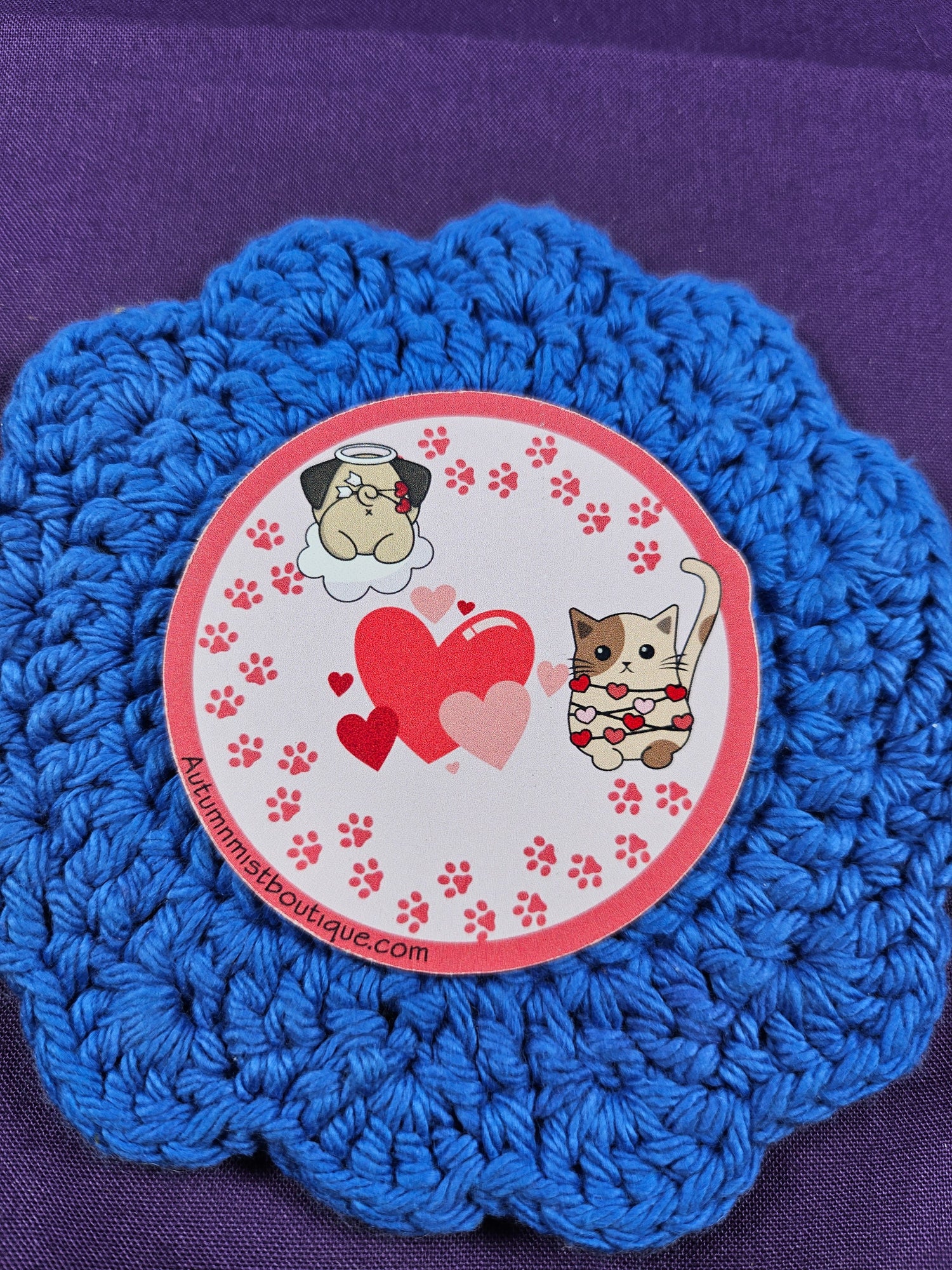 Paws &amp; Hearts Sticker Autumnmist Boutique