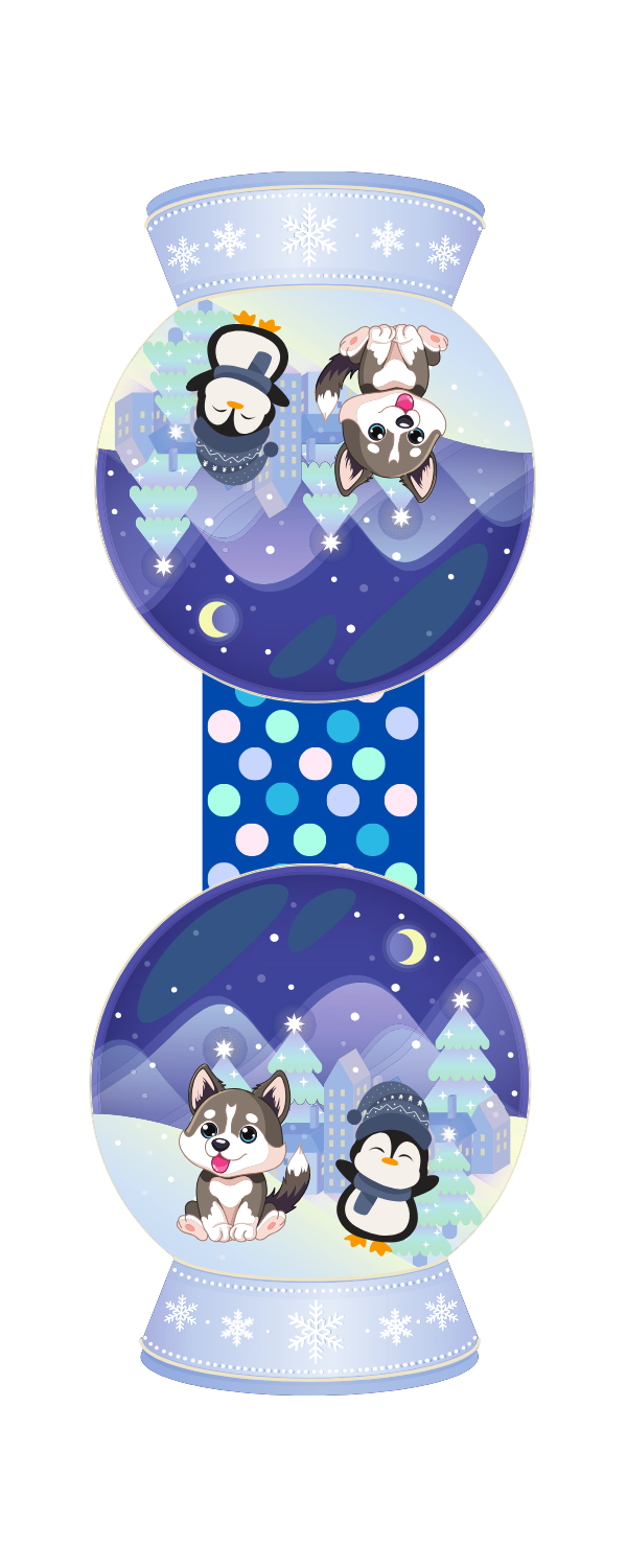 Winter Snowglobe Autumnmist Boutique