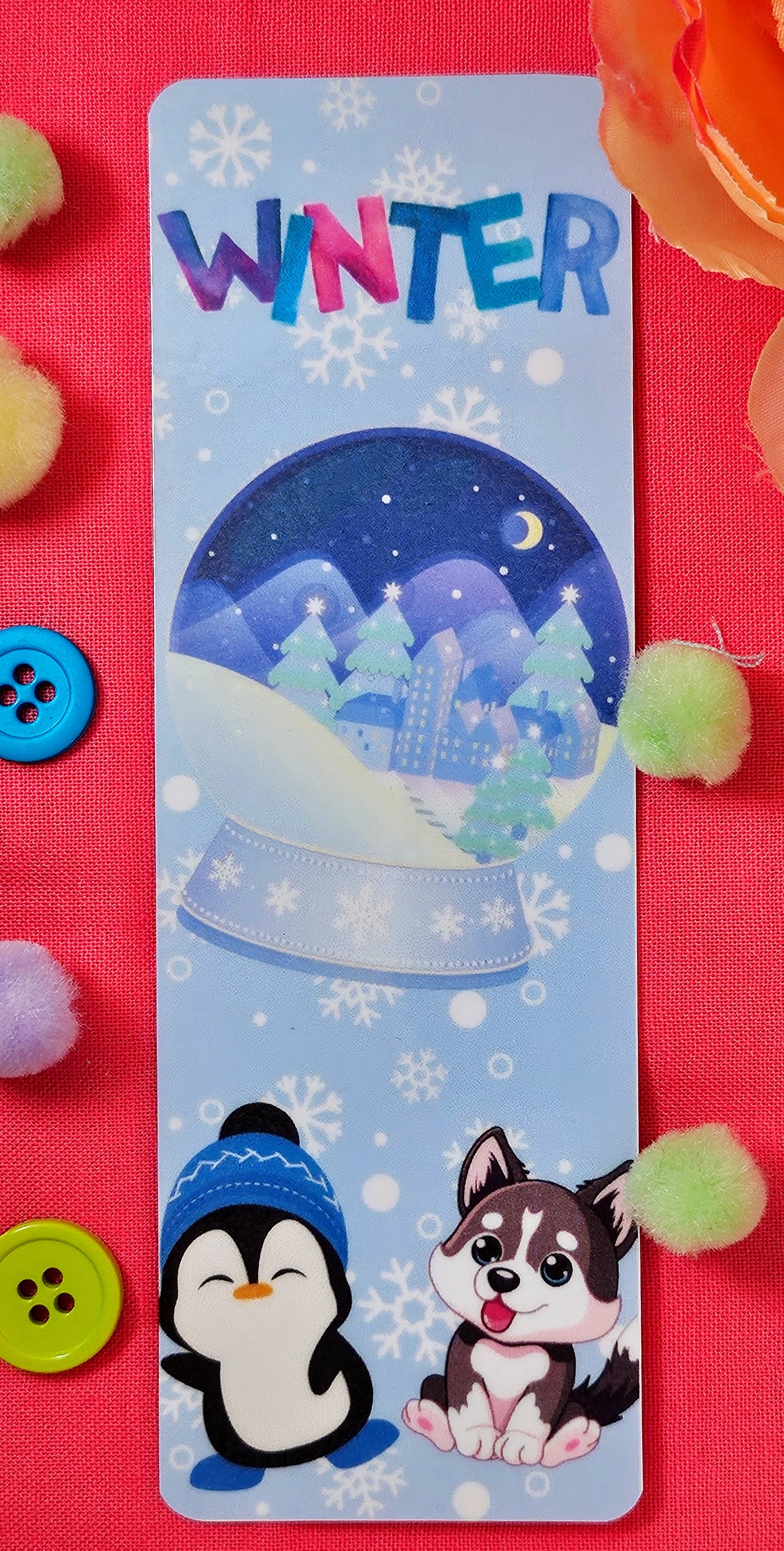 Winter Whimsy Bookmark — Frost &amp; Friendship Edition