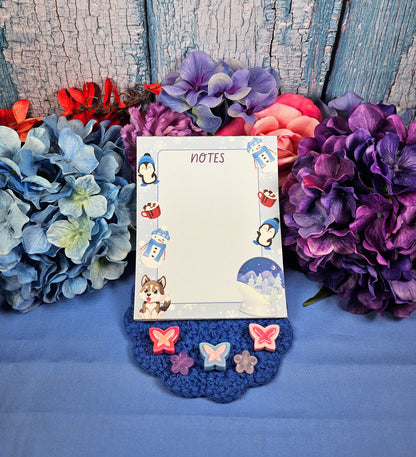Frosty Friends Winter Notepad