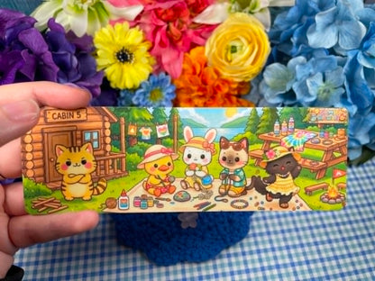 Camp Kawaii Arts &amp; Crafts Laminated Bookmark Autumnmist Boutique