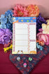 Whiskers & Weekends Weekly Planner Notepad 5.5" x 8.5"