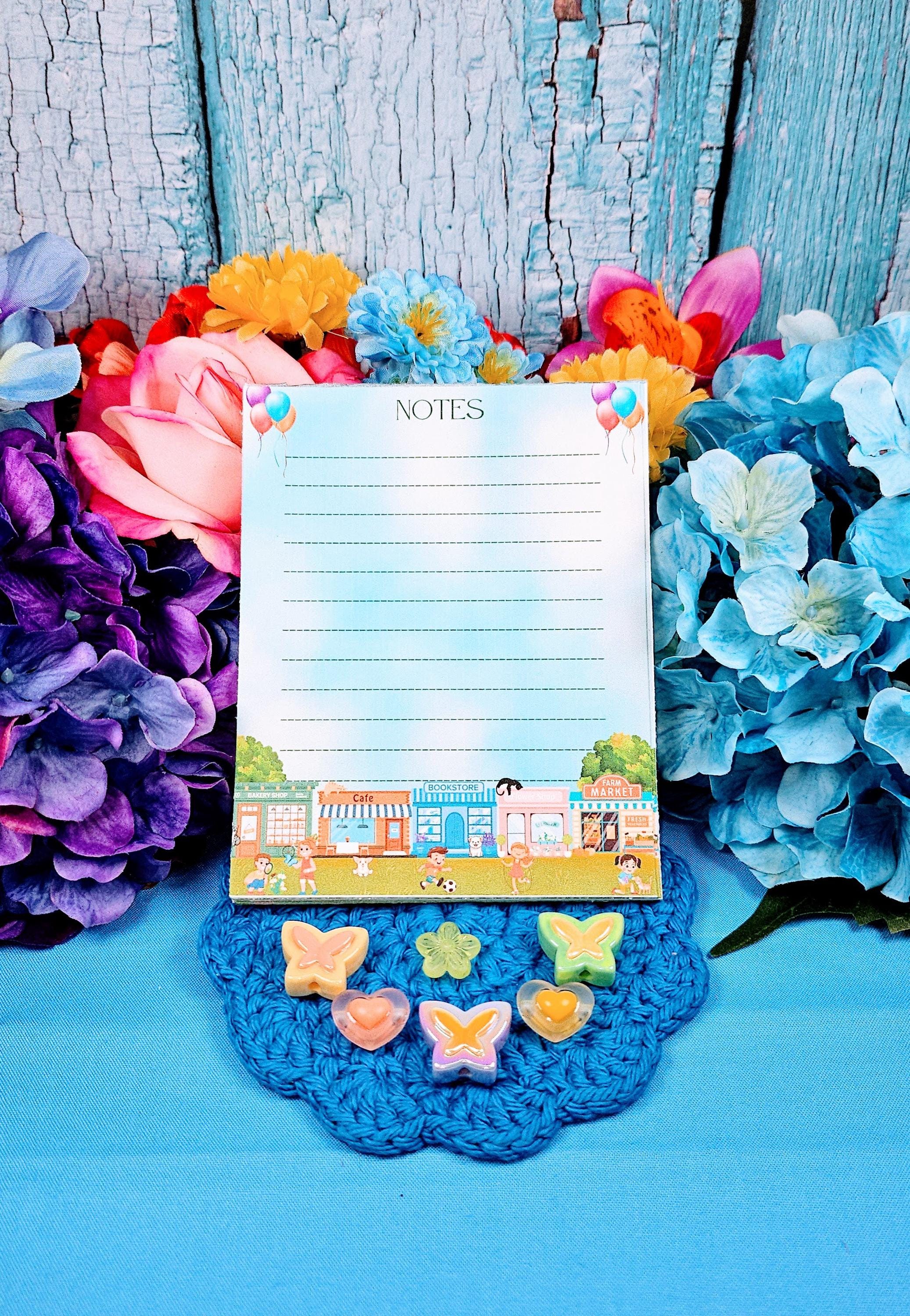 Main Street Summer Edition Notepad 4.25&quot; x 5.5&quot;