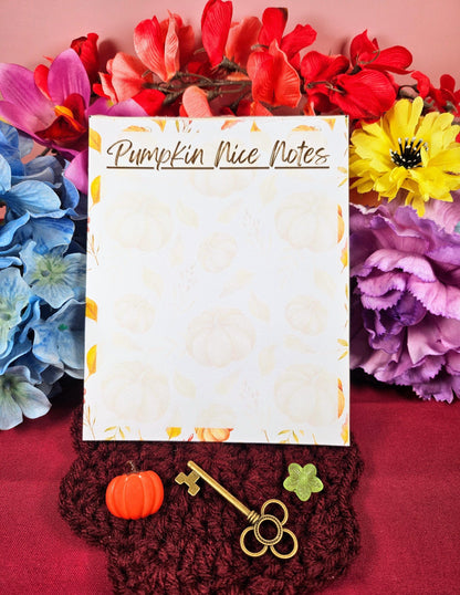Pumpkin Nice Notepad