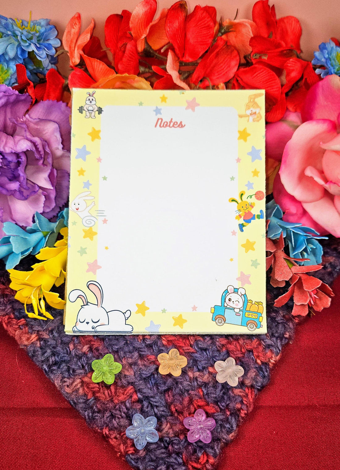 Bunny Moves Notepad 4.25&quot; x 5.5&quot;