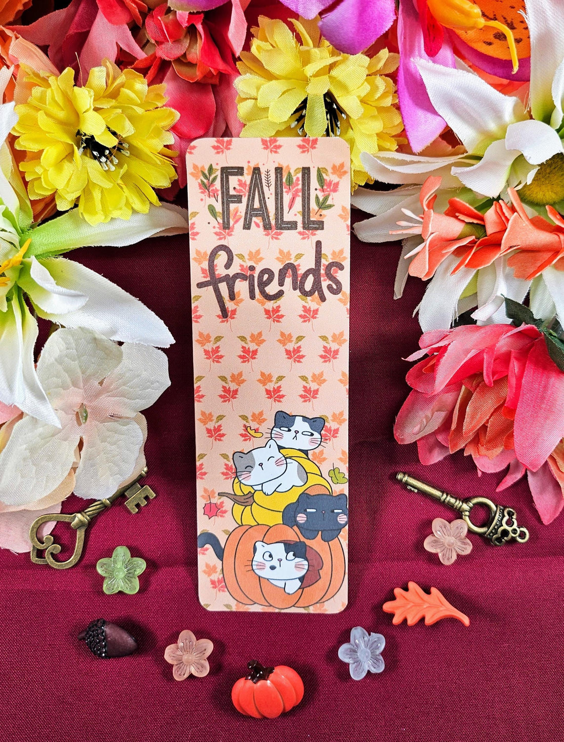 Fall Friends Bookmark