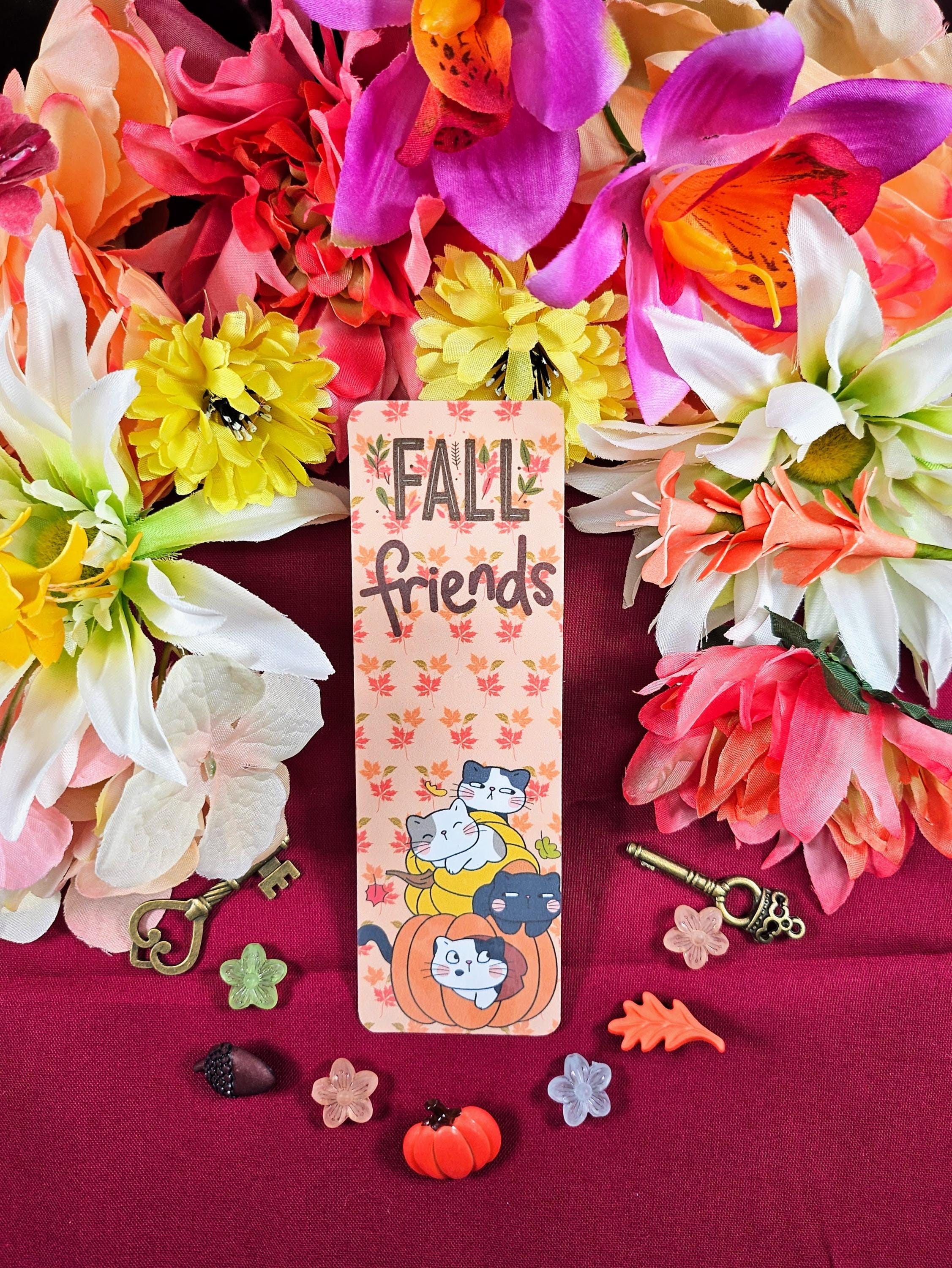 Fall Friends Bookmark