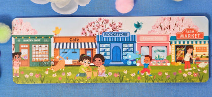 Main Street: Spring Edition Seasonal Bookmark